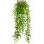 Planta colgante de asparagus plumosus artificial COLE, en vara de ajuste, 80cm
