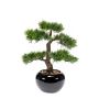 Bonsai de cedro artificial ADARA en maceta de cerámica, 35cm