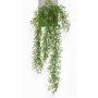Planta colgante de cactus rhipsalis artificial PUEBLA en vara de ajuste, verde, 75cm