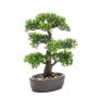 Bonsai de ficus artificial ROMILDA en cuenco, 45cm