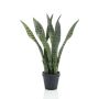 Planta artificial de sansevieria POLIANA, verde, 50cm
