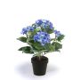 Hortensia artificial LAIDA, azul, 35cm, Ø7-10cm