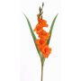 Gladiolo artificial ELEA, naranja, 85cm, Ø3-10cm