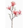 Magnolia estrellada artificial AZULA, rosa, 60cm, Ø9-11cm