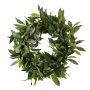 Corona de laurel artificial FEROCI, zonas resguardadas, Ø40cm