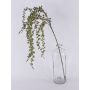 Rama de alerce artificial BIRTA con piñas, brillo, verde, 120cm