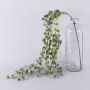 Alerce artificial colgante WINTHIR, piñas, nevado, verde, 100cm