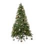Árbol artificial abeto APALMO, LED, verde crema, 150 cm