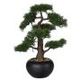 Árbol artificial bonsái cedro FALKE, maceta de cerámica, 50 cm