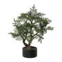Árbol artificial bonsái abeto de interior LONSA en maceta decorativa, 75 cm