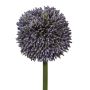 Flor decorativa Allium MENKES, lila oscuro, 65 cm