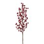 Rama artificial rosa silvestre FRULKE con escaramujos, roja, 70cm