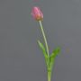 Tulipán artificial LONA, lila-verde, 45cm, Ø4cm