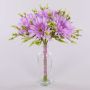 Ramo de flores artificiales Gerbera TEMBAR, lila claro, 30 cm, Ø 22 cm