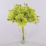 Ramo de flores artificiales Gerbera TEMBAR, verde crema, 30 cm, Ø 22 cm