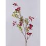 Rama artificial de bayas de saúco THEYGE con frutos, roja, 75 cm