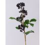 Rama artificial de bayas de saúco CHATANGA con frutos, rojo burdeos-negro, 60 cm