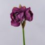 Flor artificial de amarilis MAURINE, violeta, 80 cm