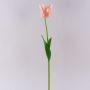 Tulipán artificial PETSCHORA, rosa albaricoque, 65 cm