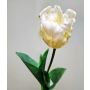 Tulipán artificial PETSCHORA, blanco crema, 65 cm