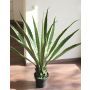 Agave furcraea gigantea artificial CHERIE, verde-gris, 80 cm