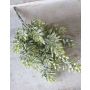 Arbusto de lúpulo artificial HASSO, varilla de ajuste, verde-blanco, 30cm
