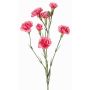 Rama artificial de clavel PIARA, fucsia, 60cm, Ø3-5cm