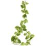 Guirnalda de hiedra falsa NAHELE, verde y blanco, 180 cm