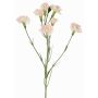 Rama artificial de clavel PIARA, rosa pálido, 60cm, Ø3-5cm
