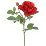 Flor artificial rosa WAIOLA, roja, 65 cm, Ø 11 cm