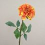 Dalia artificial TINKALA, naranja, 60 cm, Ø 11 cm
