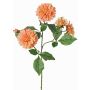 Rama decorativa de dalia artificial QUINKA, melocotón, 70cm