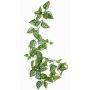 Guirnalda artificial de hiedra moteada KEVINA, Eco Collection, verde-blanca, 160cm