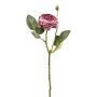 Flor artificial rosa col VOMTE, aspecto seco, malva, 45 cm