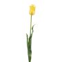 Tulipán artificial SIDRA, amarillo claro, 65 cm