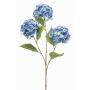 Rama artificial de hortensia GRACELYN, azul, 75 cm