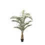 Palmera de frutos dorados artificial VOWRAN en maceta decorativa, crossdoor, verde, 120 cm