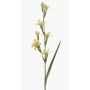 Flor artificial gladiolo GROWEL, amarillo, 105 cm