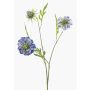 Rama artificial Scabiosa RUXTER, azul, 60 cm