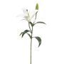 Flor artificial de lirio tigre MIXLON, blanco, 55 cm