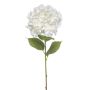 Hortensia artificial BRITTANY, blanca, 90 cm
