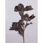 Rama de camelia decorativa RANIA, marrón, 95cm, Ø20cm