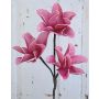 Magnolia artificial VERONA, rosa, 40cm, Ø10-14cm