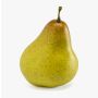 Fruta artificial pera KAMALA, verde-marrón, 8 cm