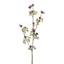 Rama artificial de flores de pera SNOFER, lila, 50 cm