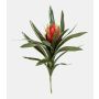 Guzmania artificial YAARA con flores, varilla, rojo, 40 cm