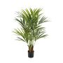 Palmera kentia artificial OMAYRA, difícilmente inflamable, 140 cm