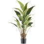 Planta artificial Árbol del viajero SLANKE, verde, 120 cm