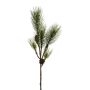 Rama artificial de pino TREVAL con piñas, verde, 85cm