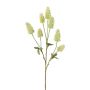 Rama artificial de trébol blanco TREVLA con flores, verde, 55 cm
